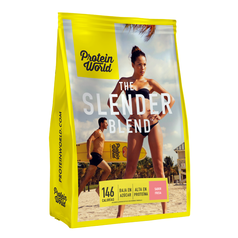 The Slender Blend: Fresa - 1.2 kg + SHAKER GRATIS