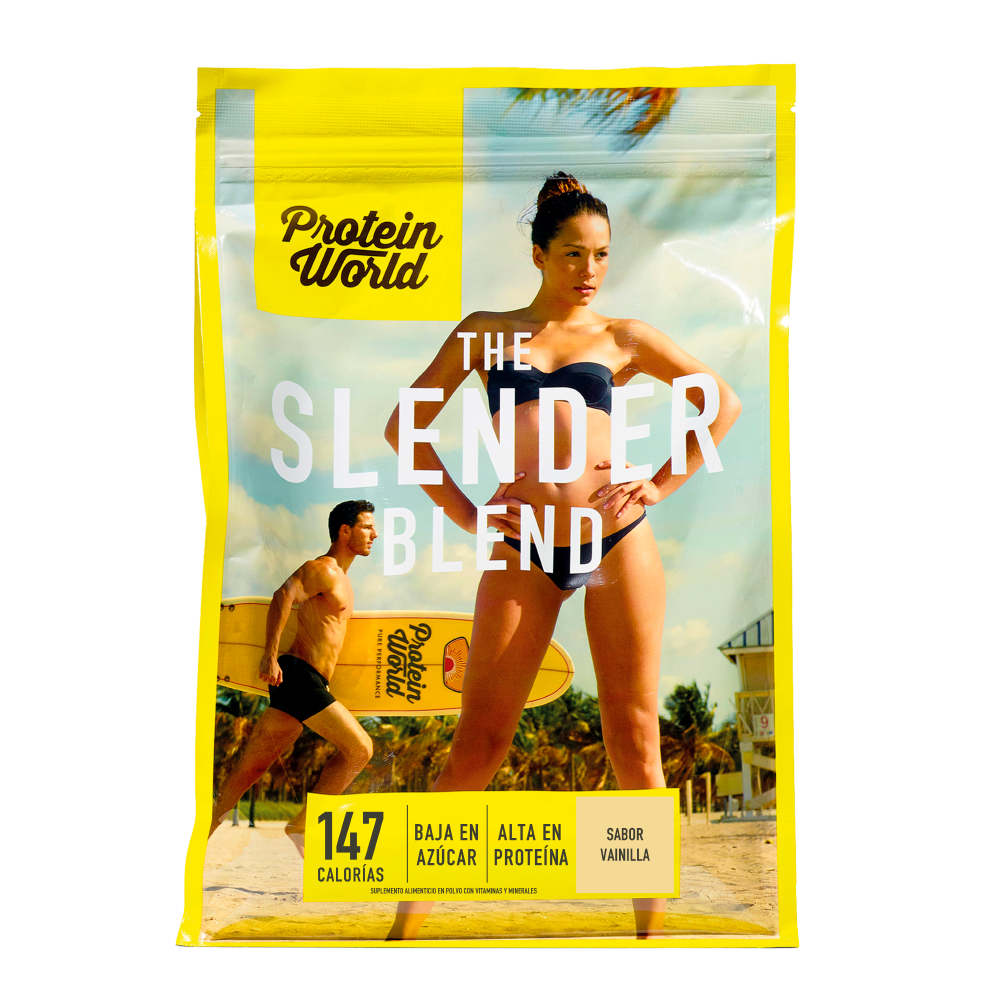 The Slender Blend: Vainilla - 1.2 kg + SHAKER GRATIS